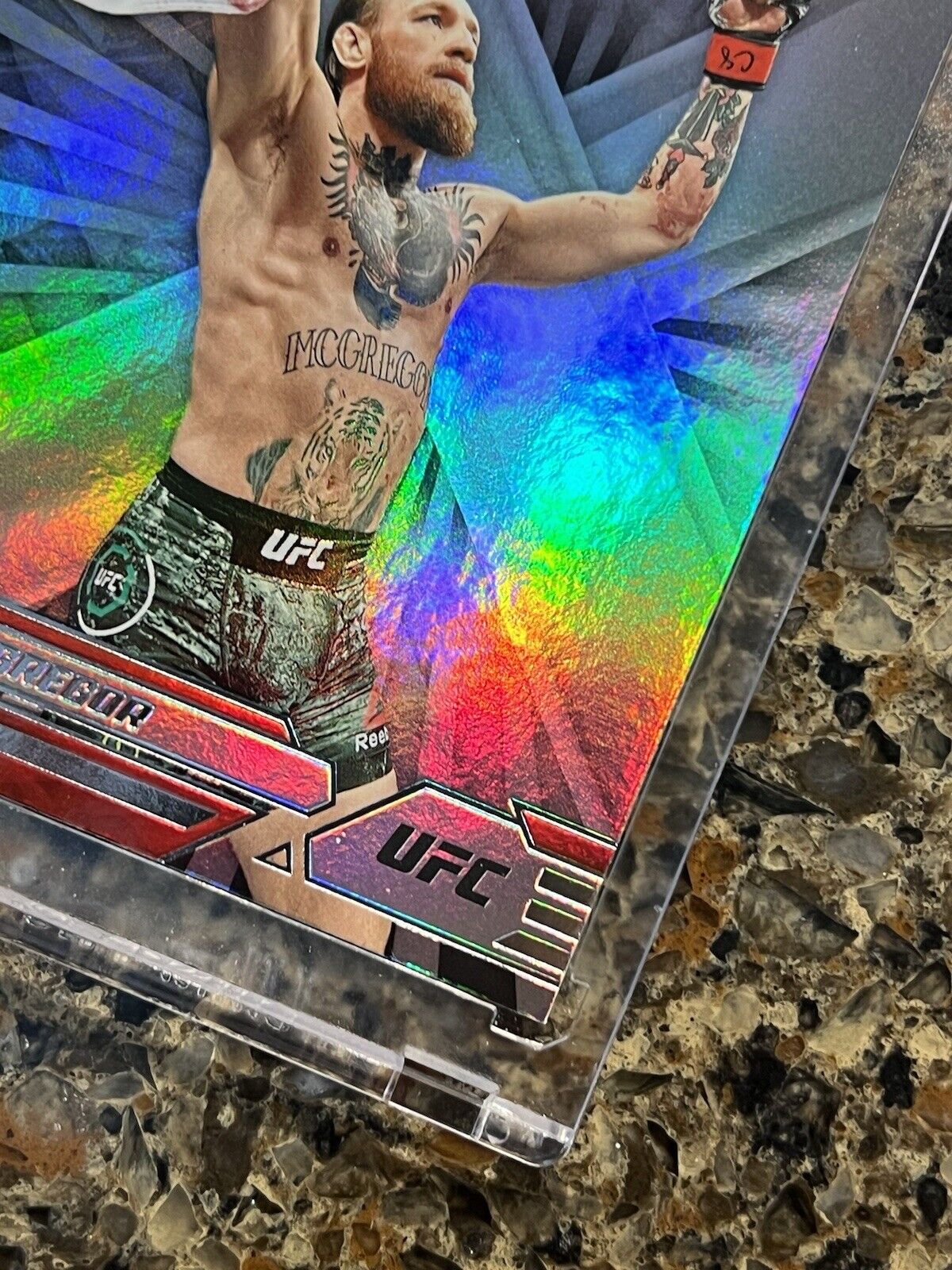 Conor McGregor - 2022 Panini Chronicles XR UFC Holofoil - HOF