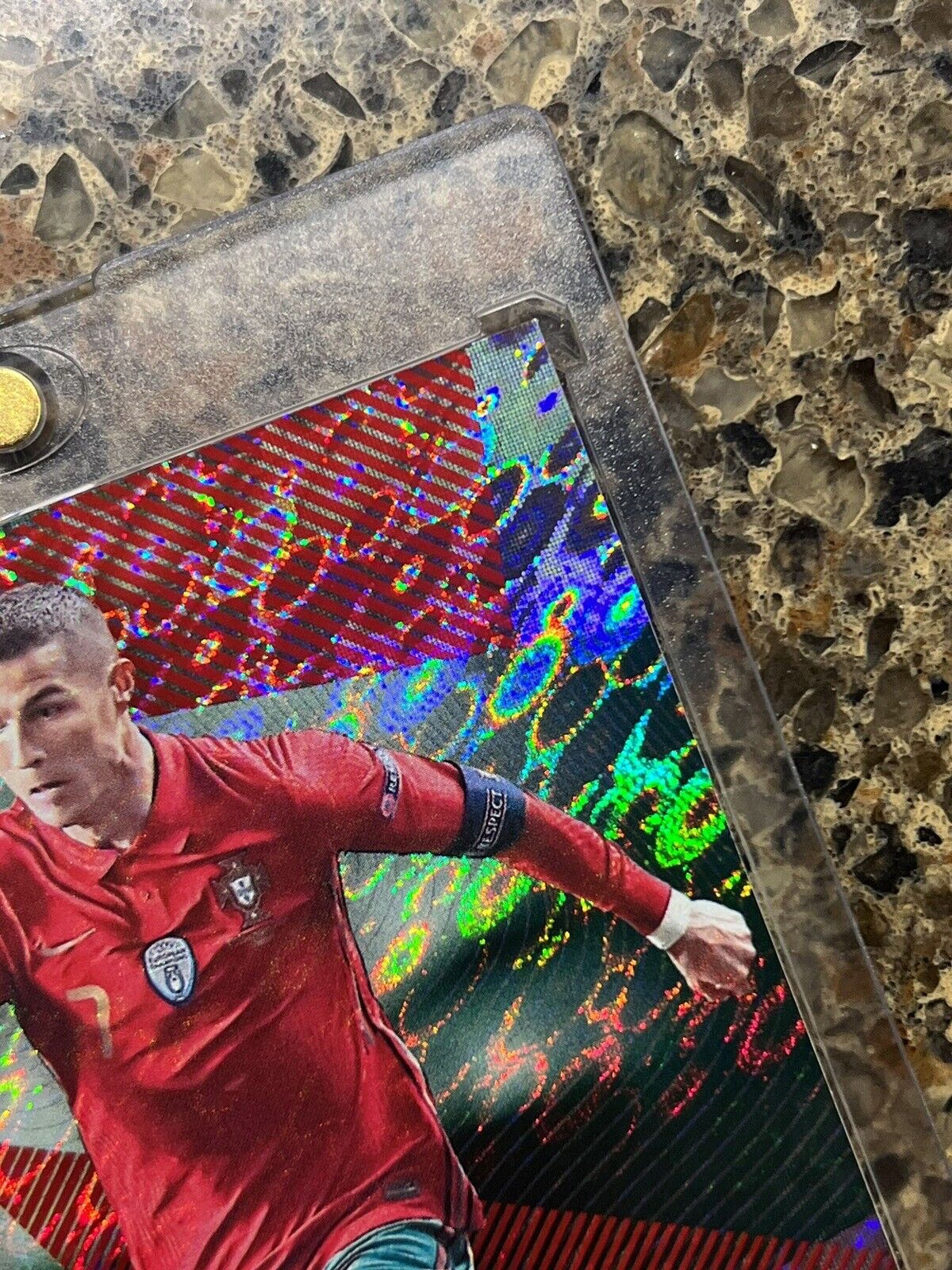 CRISTIANO RONALDO 2021 Panini THE NATIONAL DISKETTES #8/25 Portugal Rare SSP