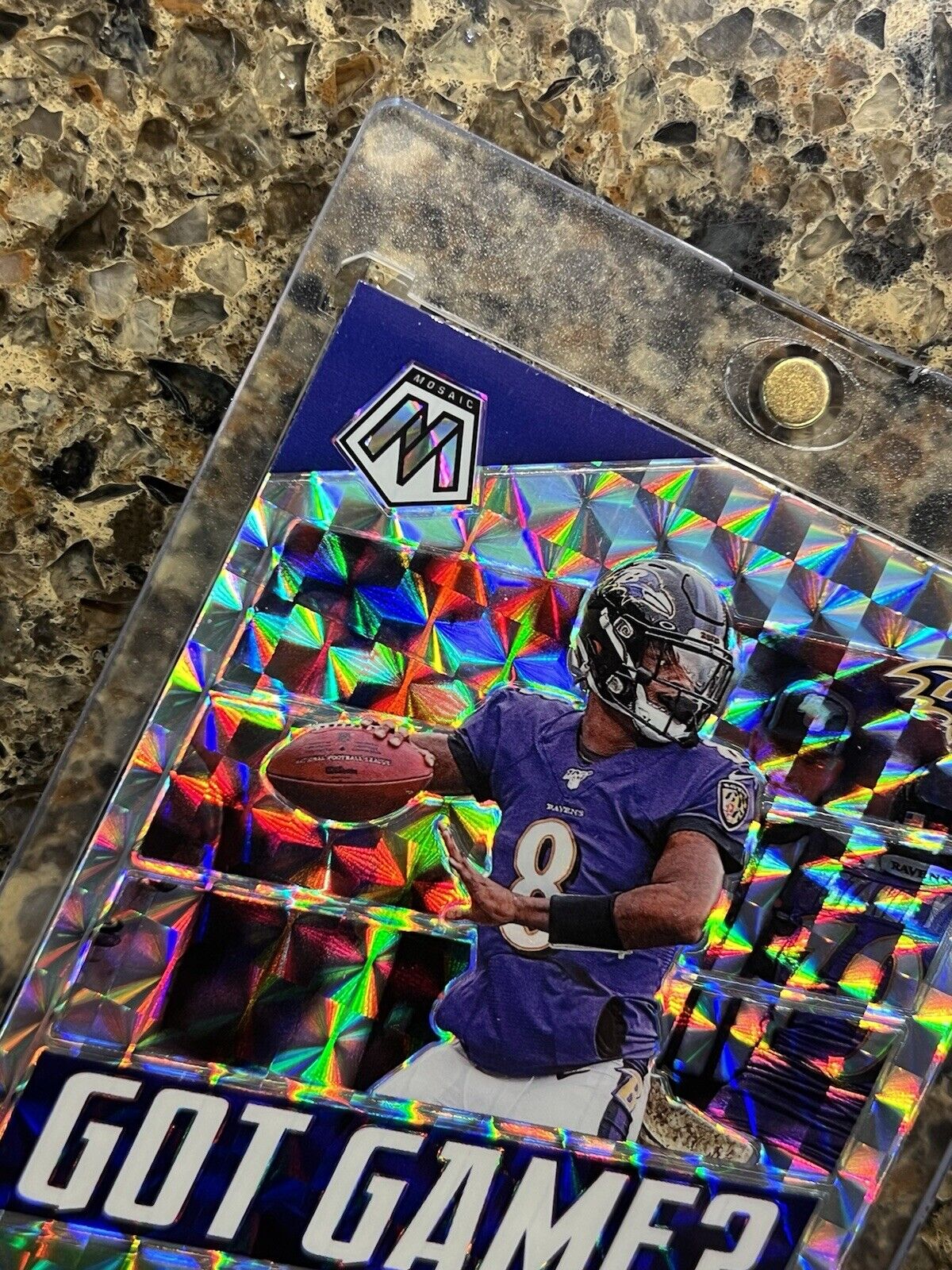 🌟 Lamar Jackson 2020 Panini Mosaic Football GOT GAME? Silver Prizm Holo MINT 🌟