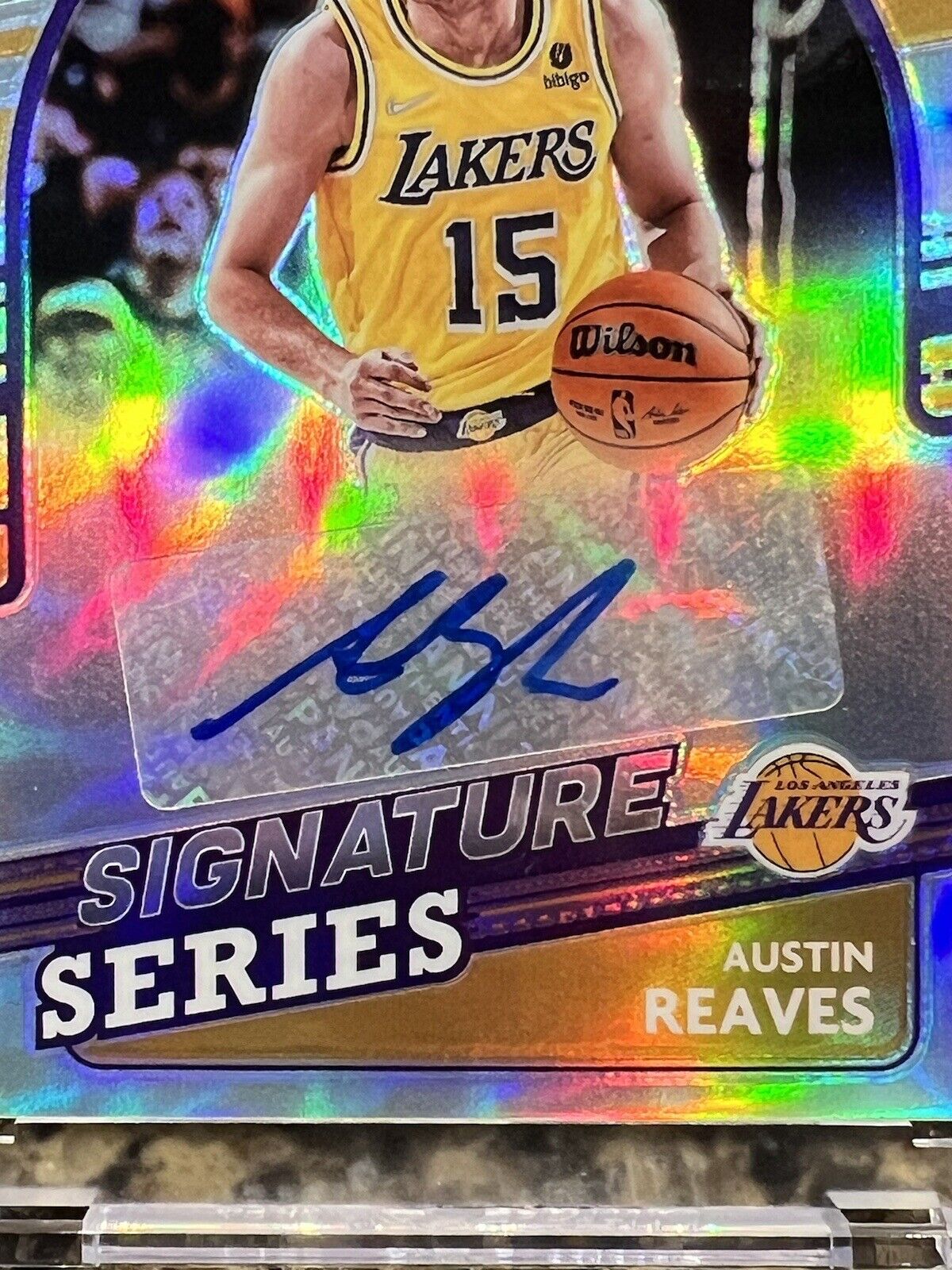 Austin Reaves RC 2021 Panini Donruss Optic ROOKIE SIGNATURE SERIES Prizm - MINT!