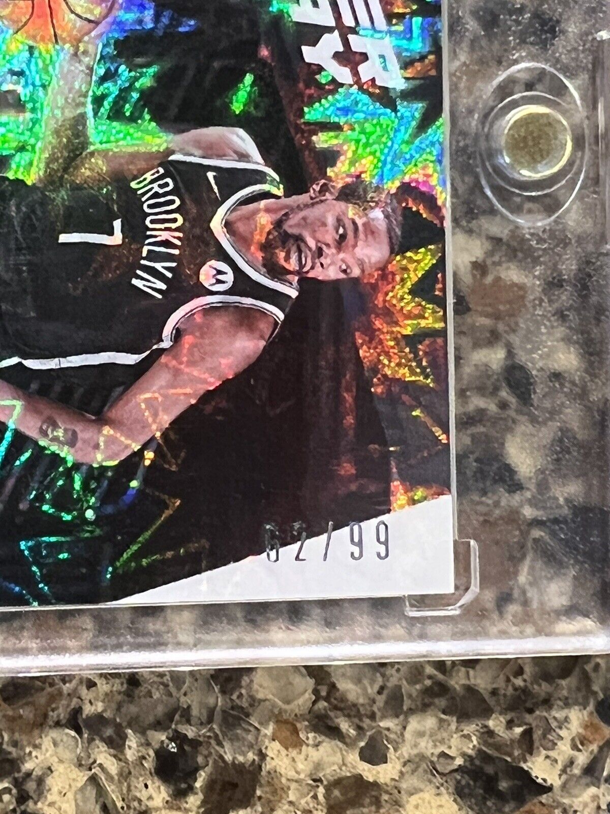 Kevin Durant 2021 Panini Player of the Day KABOOM 62/99 Super Rare Gem Mint SSP