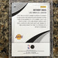 ANTHONY DAVIS 2021 Panini THE NATIONAL DISKETTES 20/25 Rare Gem Mint Lakers SSP