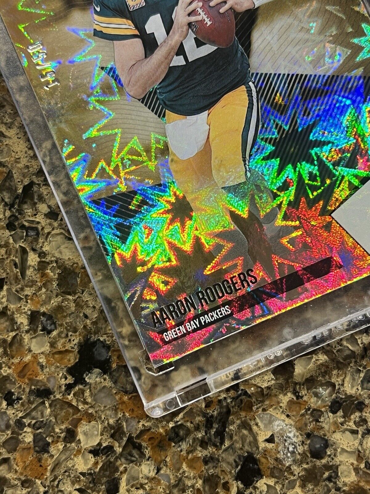 Aaron Rodgers 2021 Panini The National #15/50 KABOOM Explosion SSP - SUPER RARE