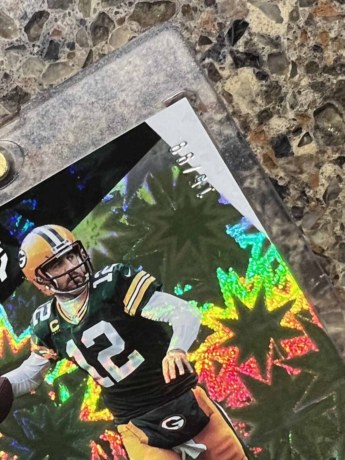 🌟 Aaron Rodgers 2021 Panini Player of the Day KABOOM #15/99 - Super Rare SSP 🌟