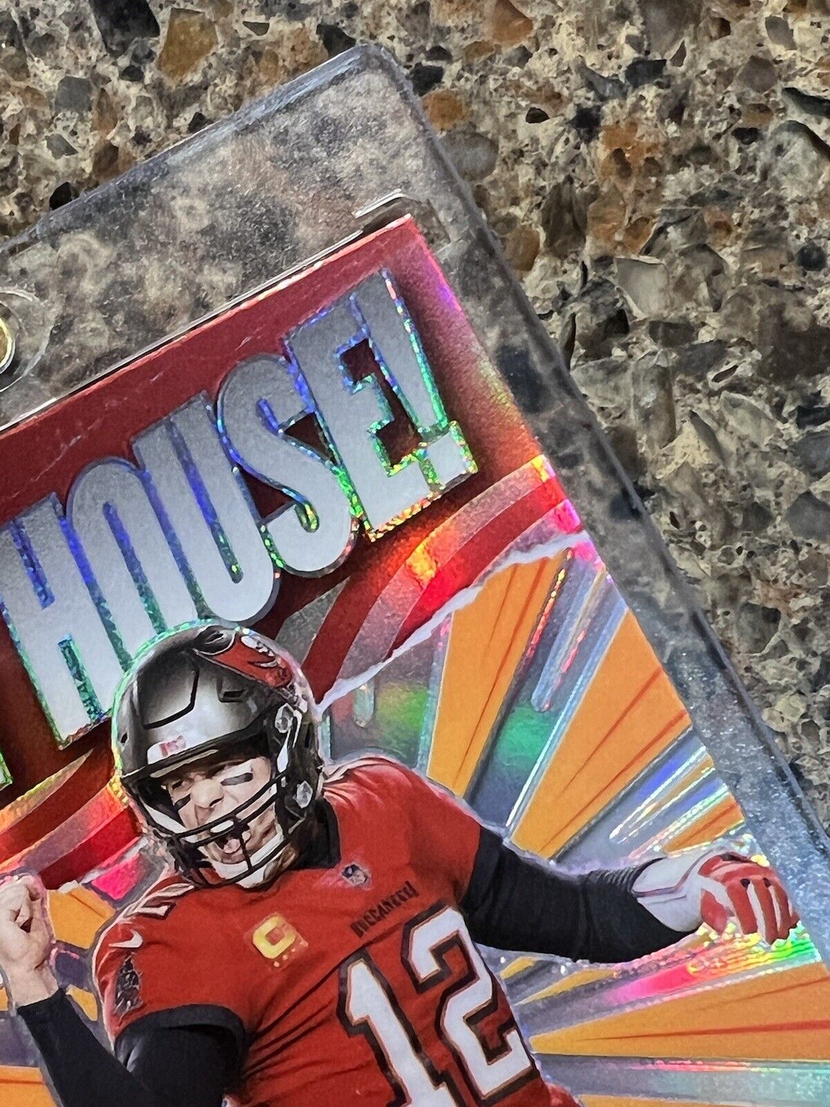 Tom Brady 2021 Panini Donruss Optic Football MY HOUSE! Prizm Holo Refractor MINT