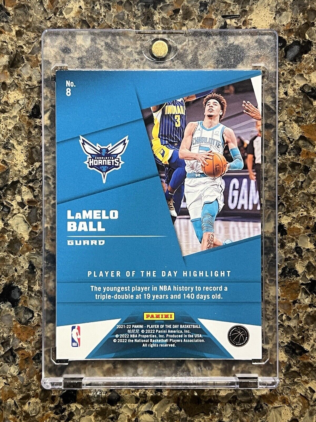 LaMelo Ball 2021-22 Panini Player of the Day KABOOM #65/99 SSP - SUPER RARE