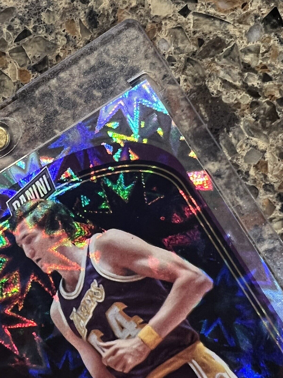 Jerry West 2021 Panini NBA Player of the Day KABOOM 67/99 HOF Rare Gem Mint SSP