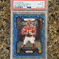 2023 Panini Prizm Patrick Mahomes II No Huddle Blue Disco #14/95 Gem Mint PSA 10