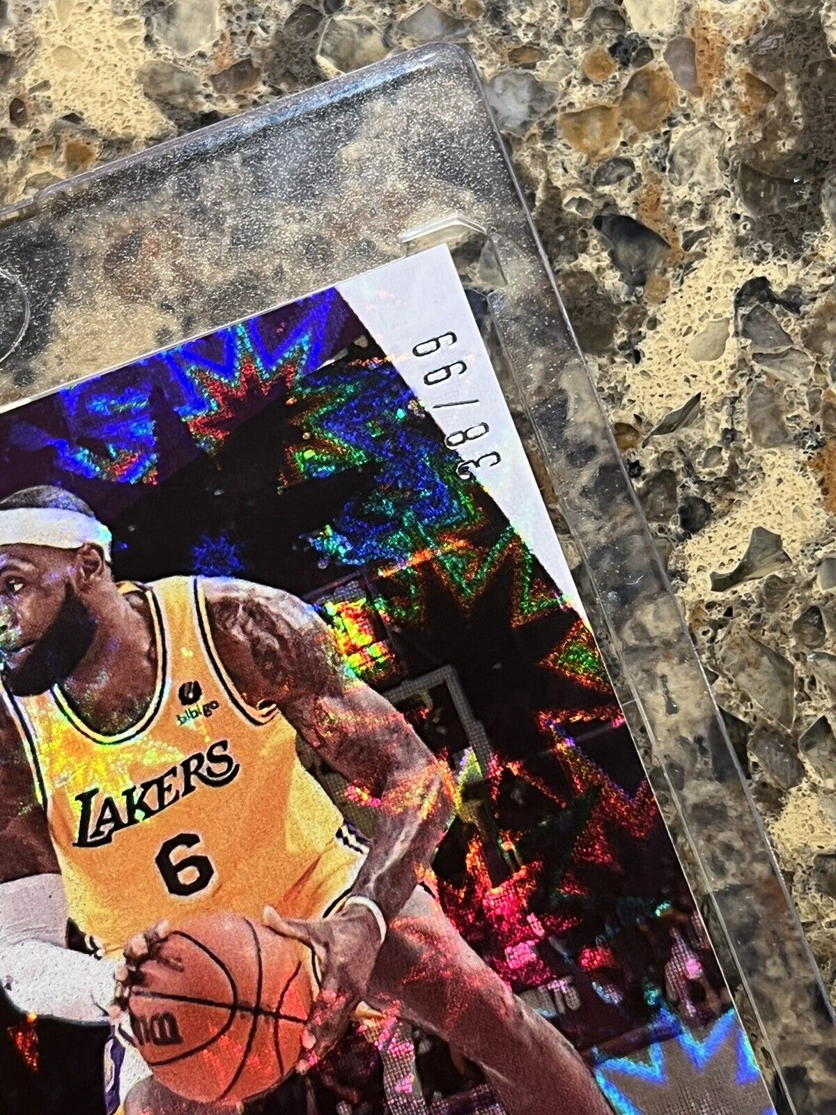 🌟 LeBron James 2021 Panini Player of the Day KABOOM - #38/99 READY TO GRADE 🌟