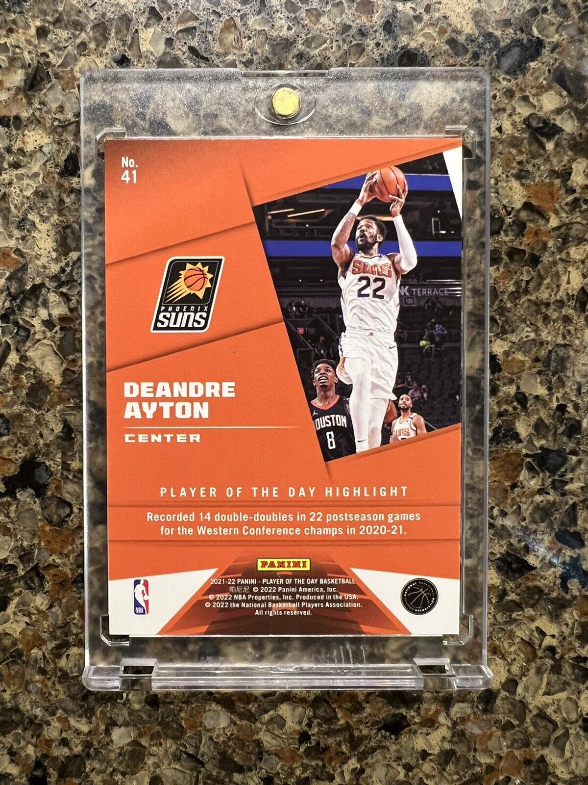 Deandre Ayton 2021 Panini NBA Player of The Day KABOOM 76/99 Rare Gem Mint SSP