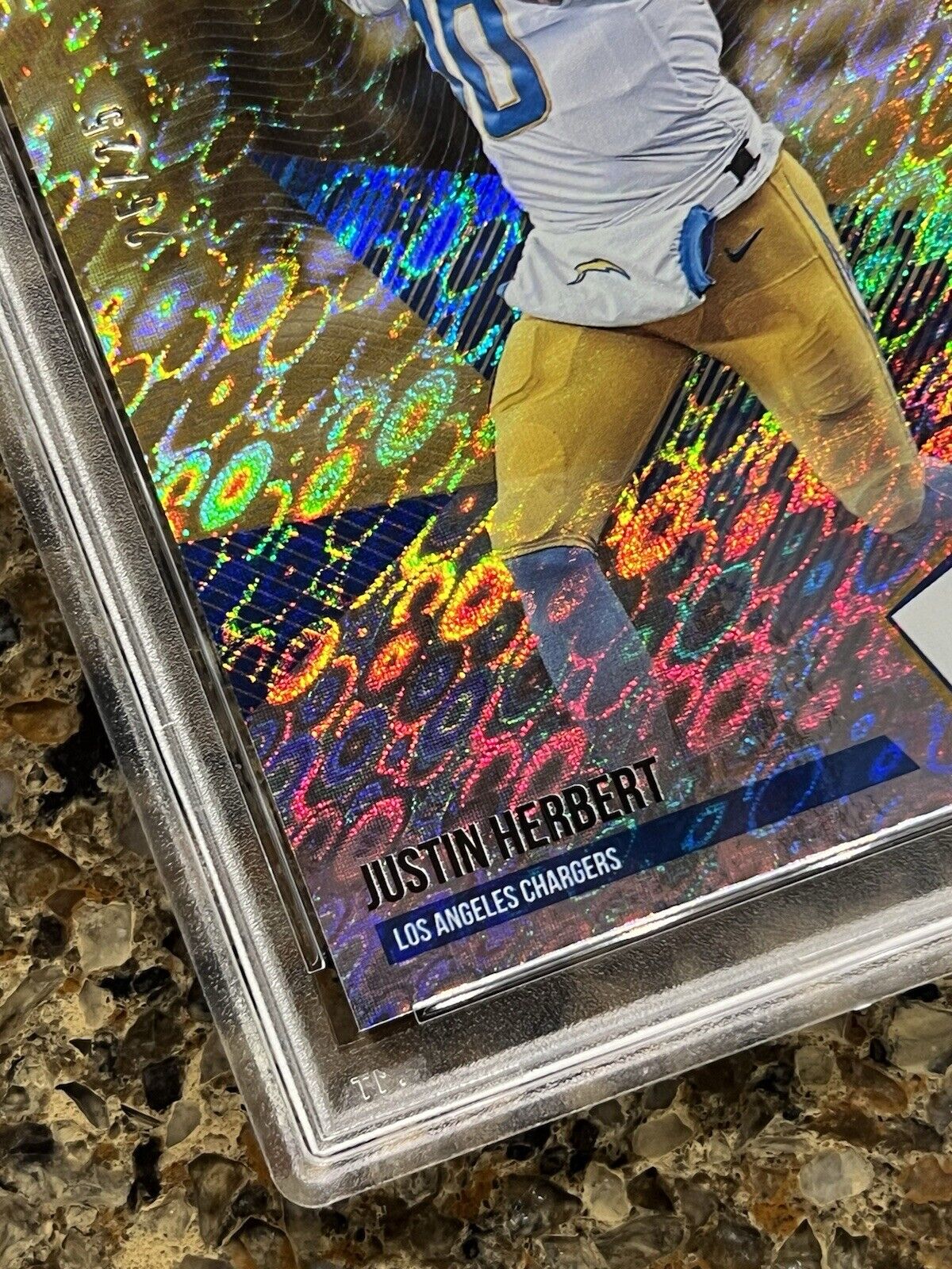 Justin Herbert 2021 Panini The National Diskettes 25/25 RARE SSP Gem Mint PSA 10