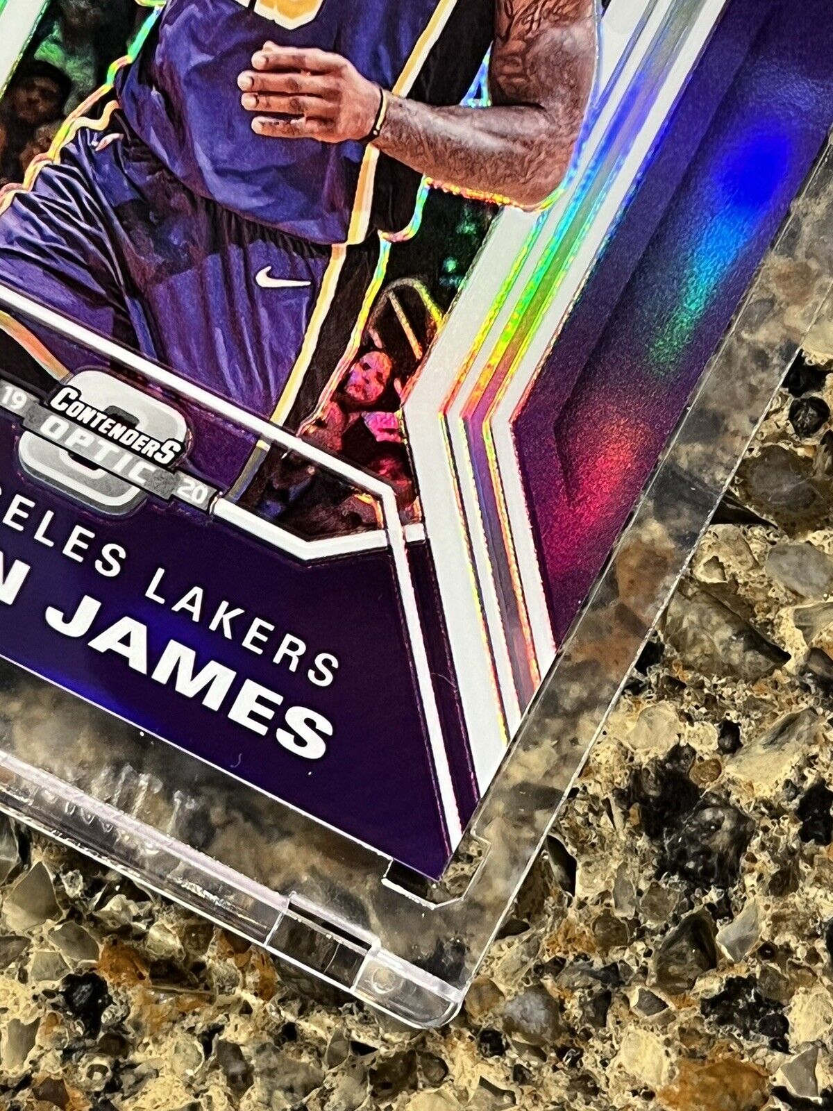 🌟 LeBron James 2019 Panini Contenders OPTIC Prizm Playing the Numbers Game 🌟