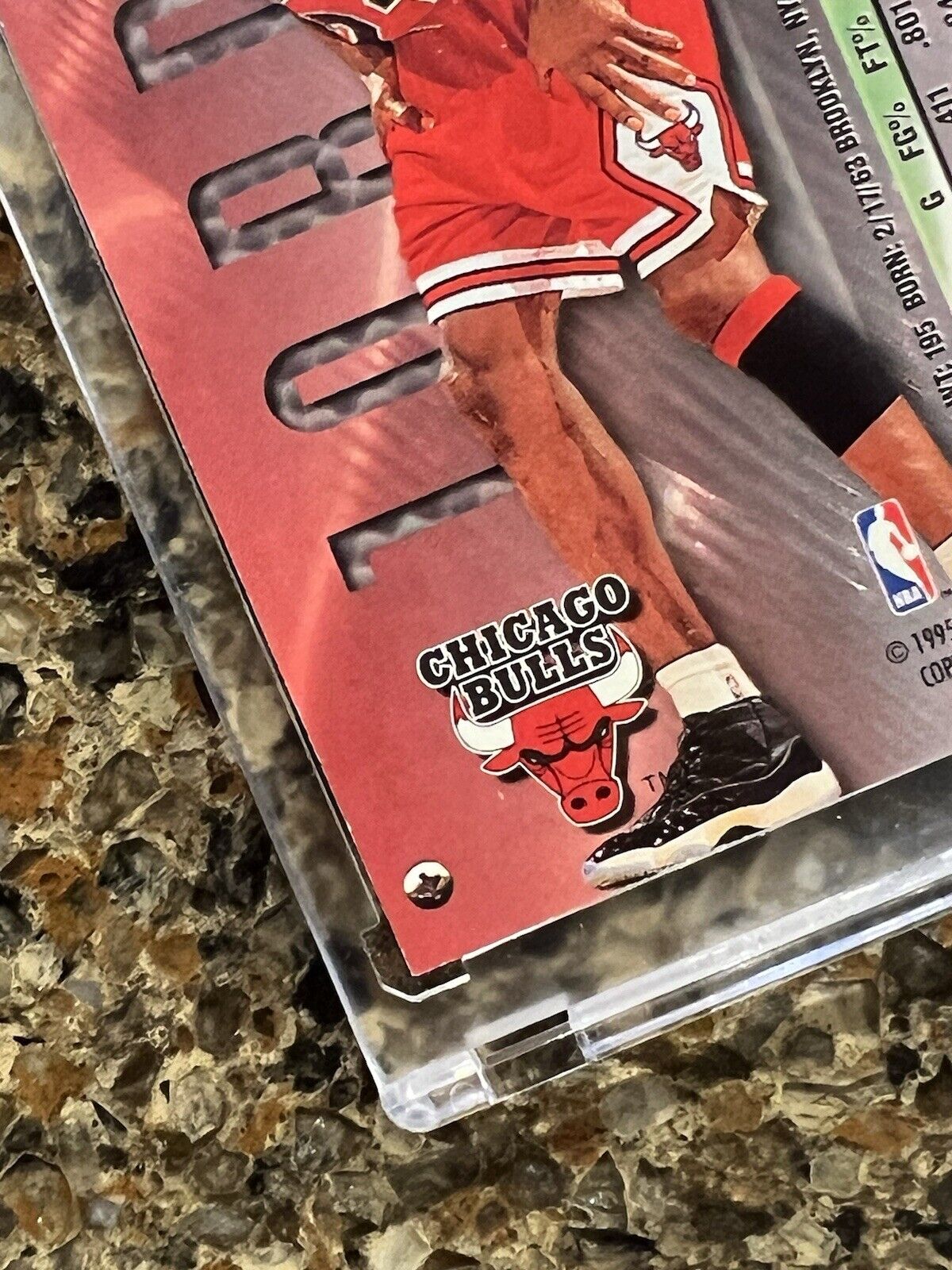 Michael Jordan 1995-96 Fleer Metal Metallic Holo Rare Vintage Chicago Bulls HOF