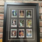 Framed Mint NBA Topps Chrome Kobe Jordan LeBron Bird Magic Duncan RC 1/1 Art