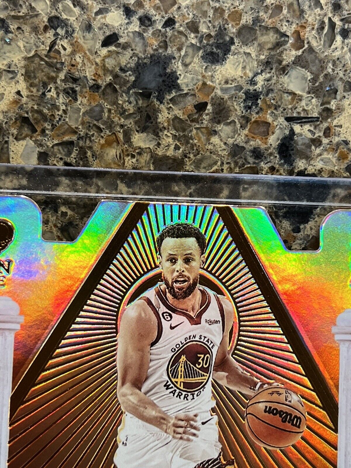 Stephen Curry 2022-23 Panini Crown Royale PILLARS OF THE GAME 2/99 Refractor SSP