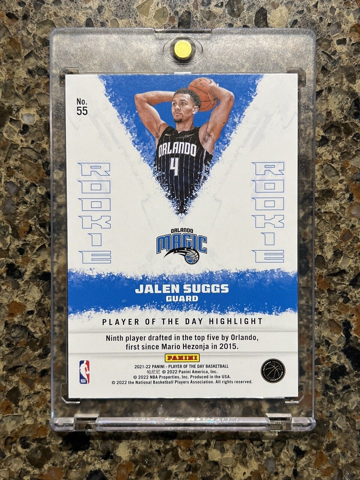 Jalen Suggs RC 2021 Panini Player of the Day KABOOM 25/99 Gem Mint SSP ROOKIE