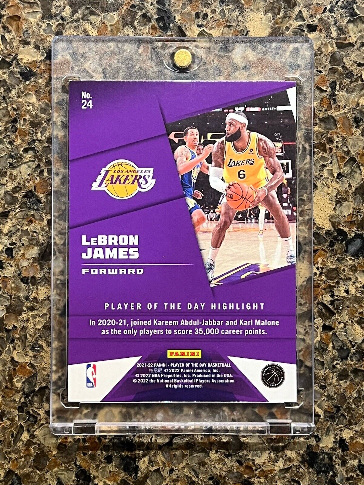 🌟 LeBron James 2021 Panini POTD KABOOM - #73/99 - SUPER RARE REDEMPTION 🌟