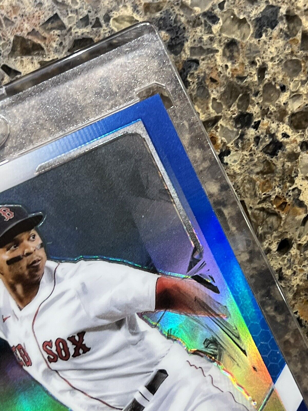 🌟 2021 Topps Chrome Rafael Devers Blue Refractor 🌟 #44/75 🌟 SUPER RARE 🚀🚀🚀