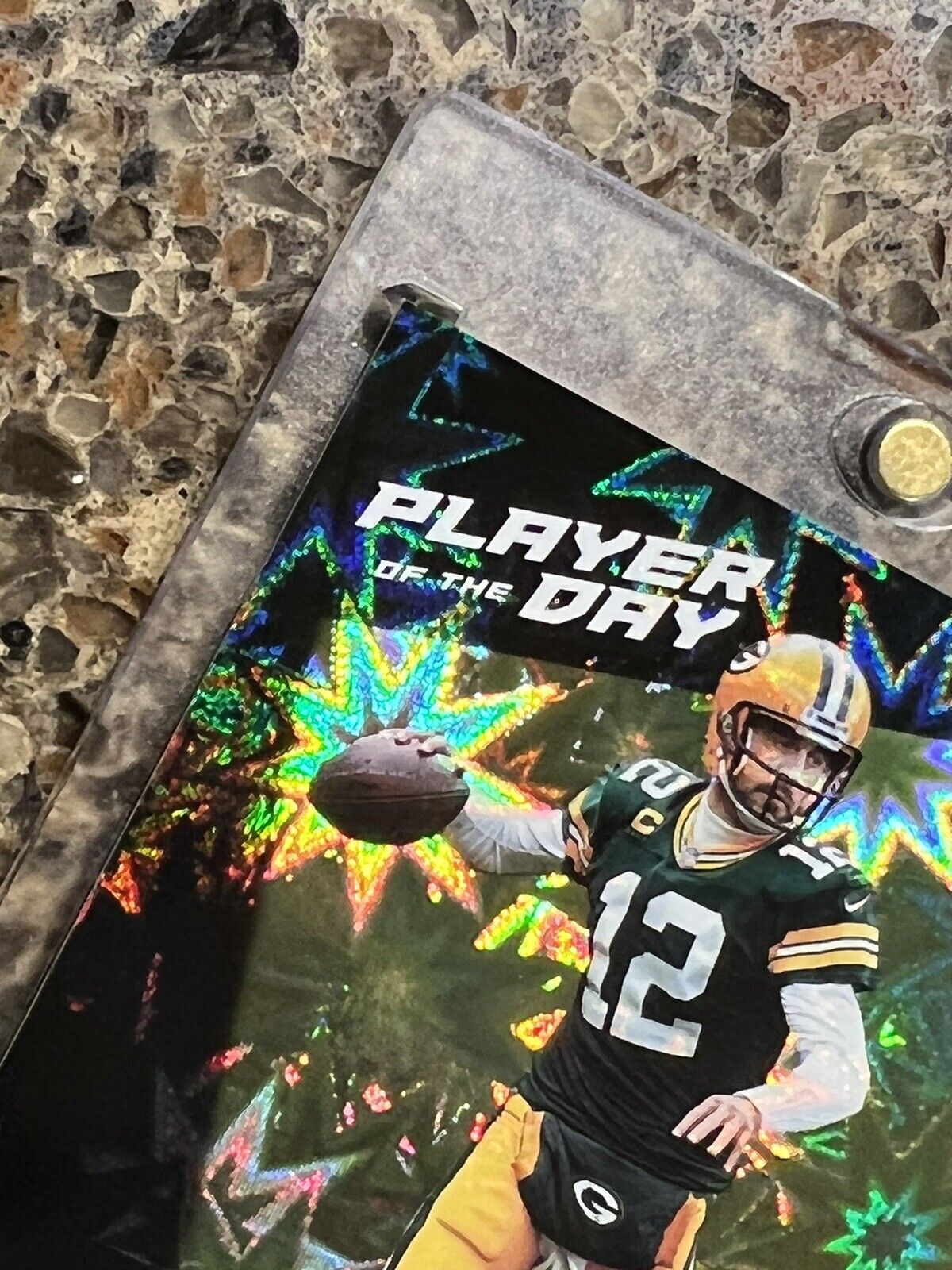 🌟 Aaron Rodgers 2021 Panini Player of the Day KABOOM #15/99 - Super Rare SSP 🌟