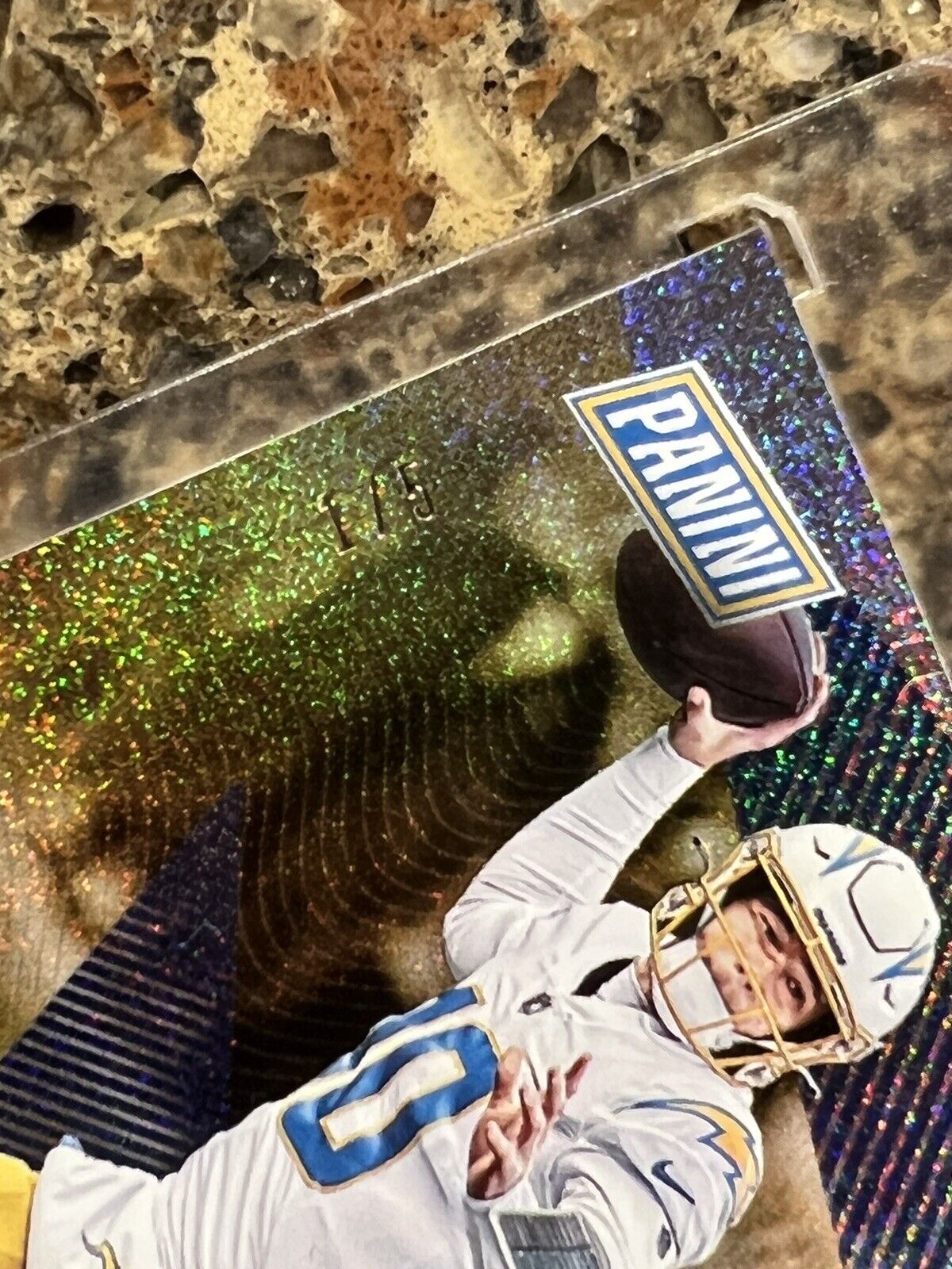 Justin Herbert 2021 Panini The National Stardust #1/5 Limited Edition Rare SSP