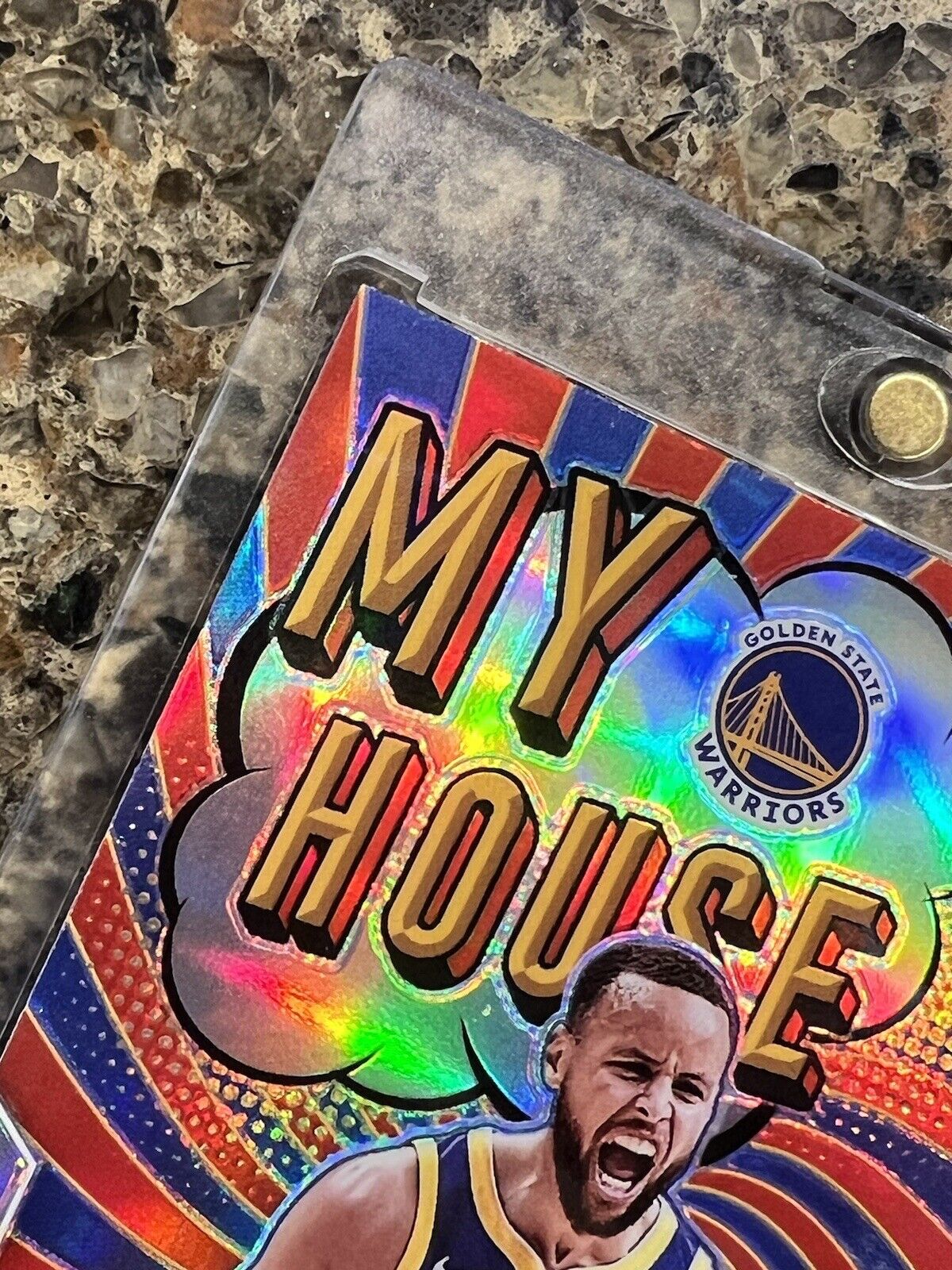 Stephen Curry 2021-22 Panini Donruss Optic MY HOUSE Holo Prizm #3 Gem Mint