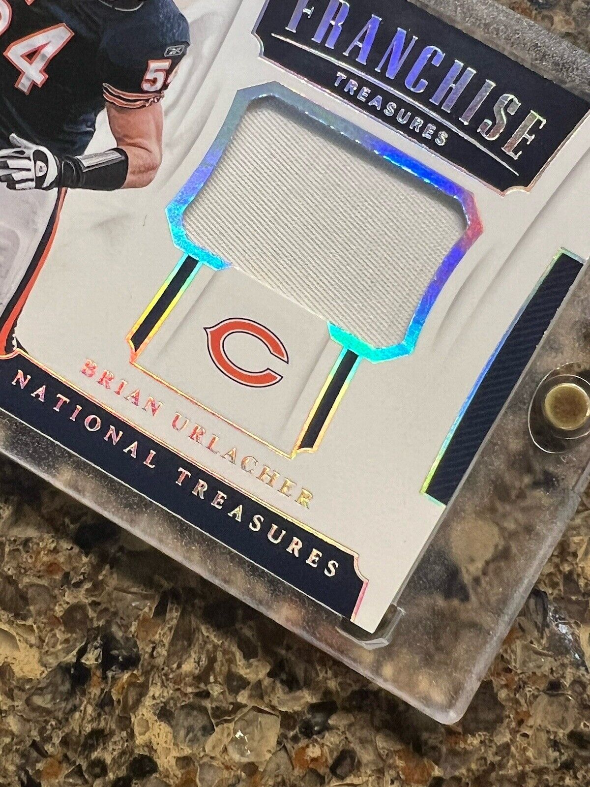 2018 Panini National Treasures Football Brian Urlacher Franchise Treasures 15/25