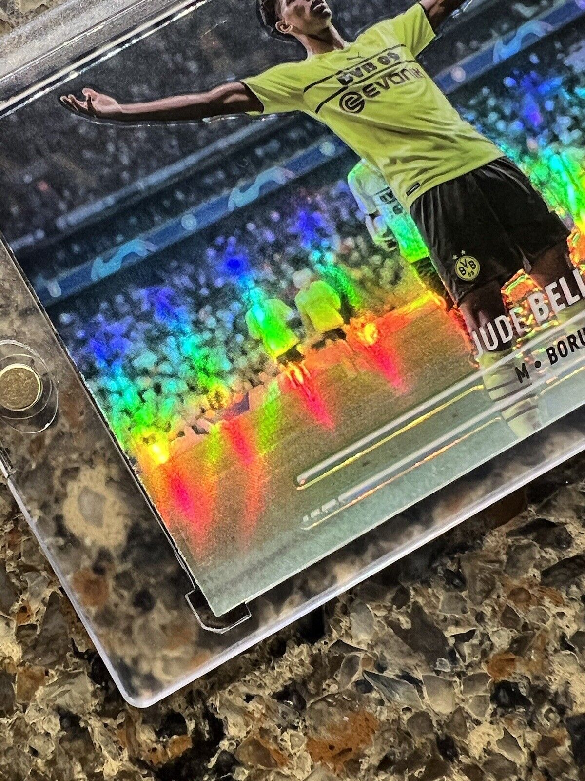 Jude Bellingham 2022 Topps Stadium Club Chrome UEFA Champions League REFRACTOR