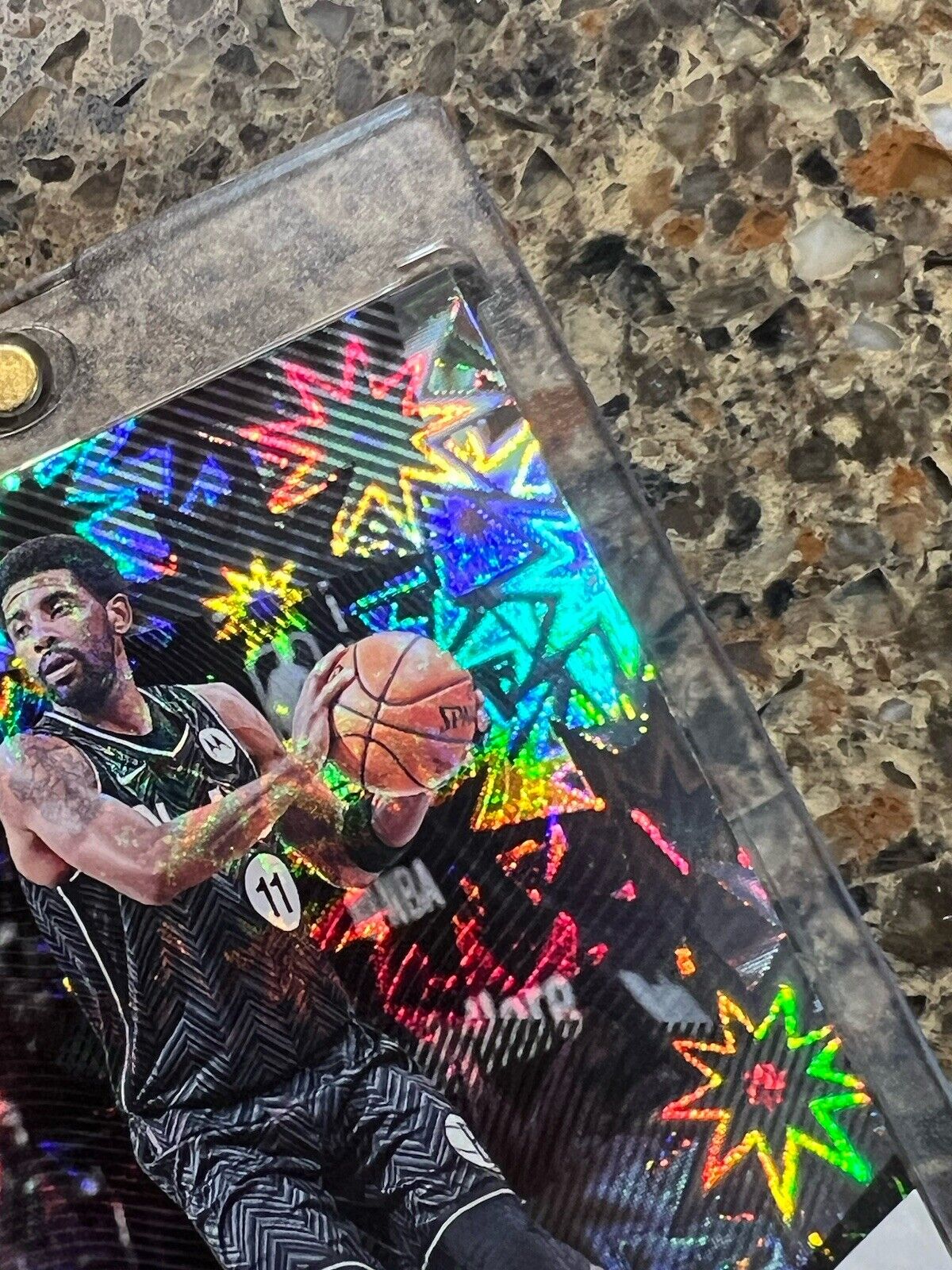 Kyrie Irving 2021 Panini THE NATIONAL 08/50 KABOOM Explosion Rare Gem Mint SSP