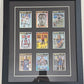 Panini Hoops NBA SLAM Gold Holo Refractor FRAMED Includes Kobe Steph Shaq LeBron