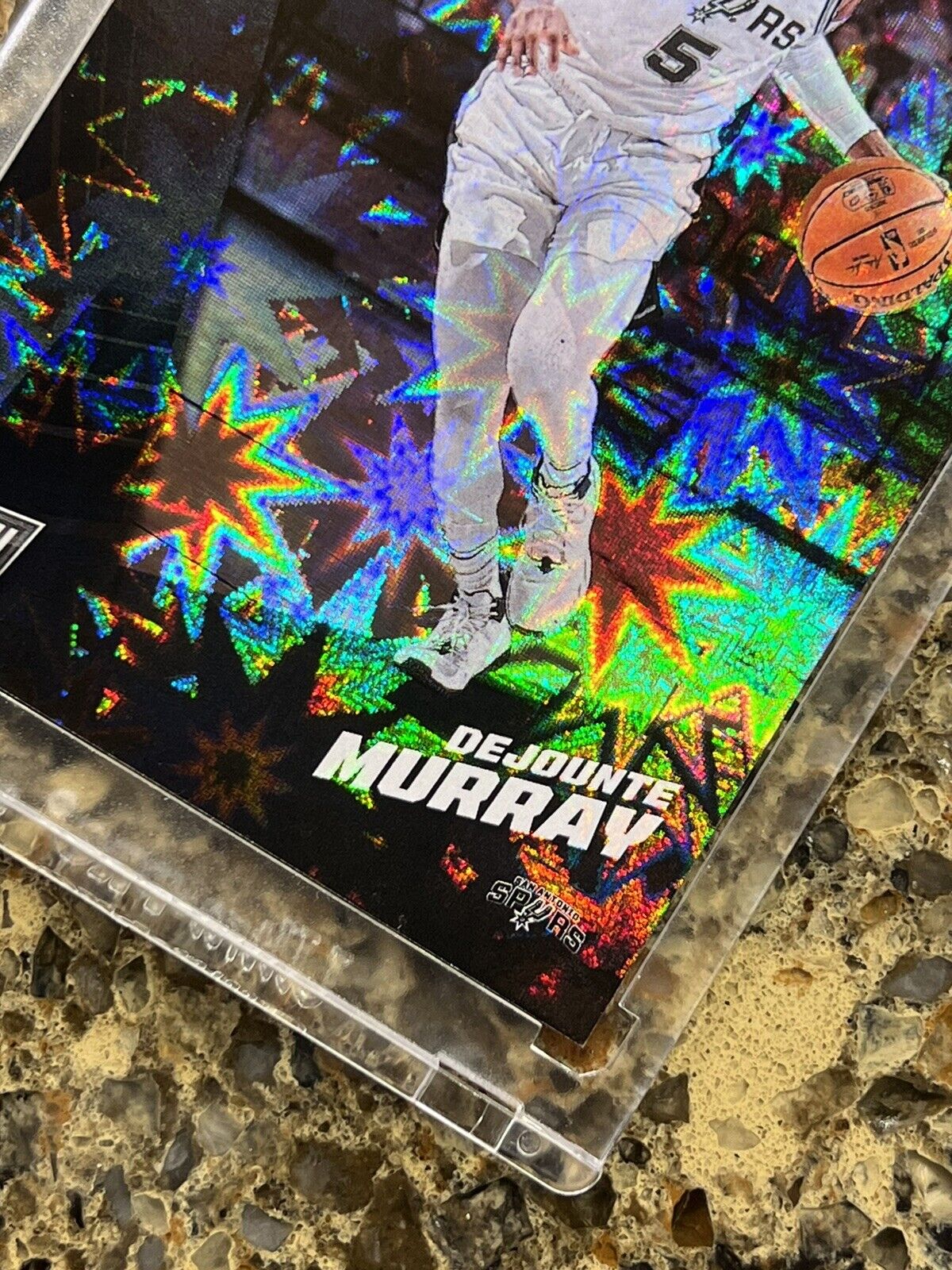 Dejounte Murray 2021 Panini NBA Player of the Day KABOOM 86/99 Rare Gem Mint SSP