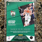 Jayson Tatum 2021 Panini Player of the Day KABOOM #67/99 Celtics Super Rare SSP