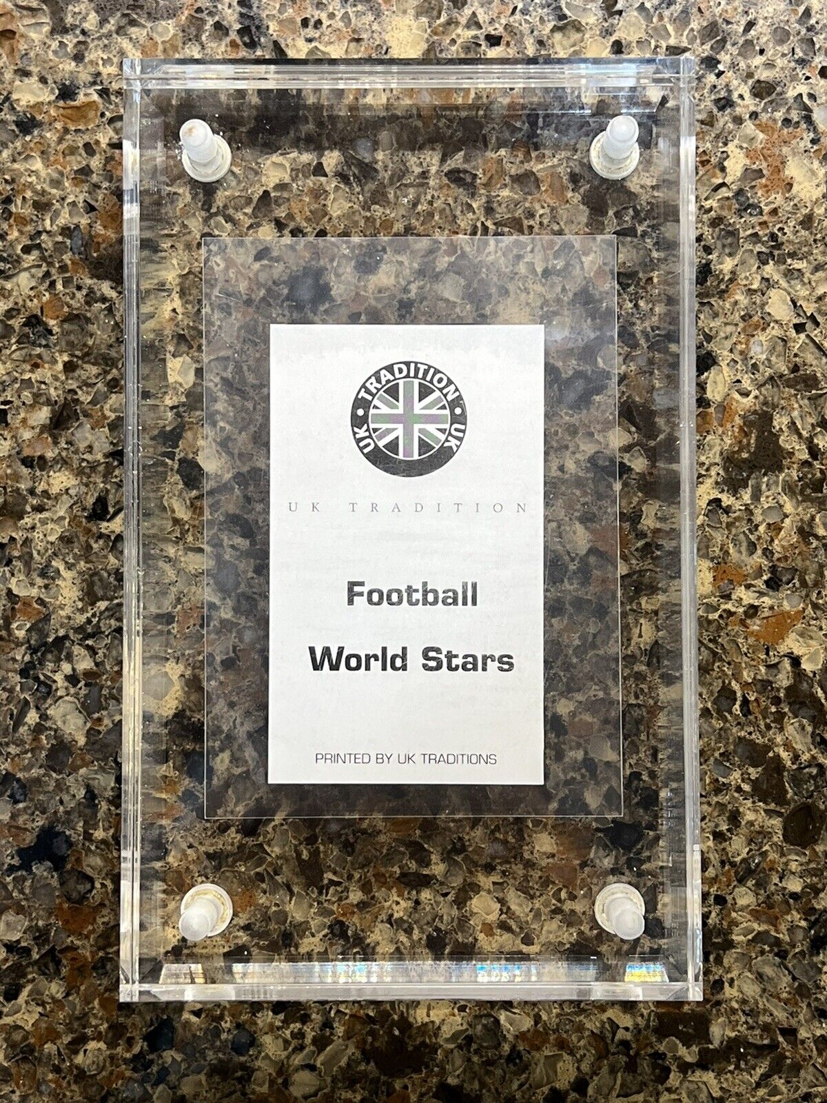 Cristiano Ronaldo RC 2004 UK Traditions Football World Stars SUPER RARE ROOKIE