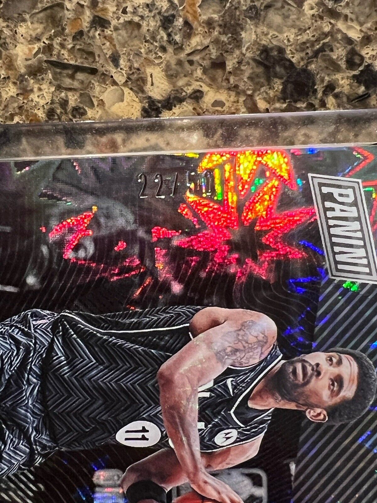 Kyrie Irving 2021 Panini THE NATIONAL 22/50 KABOOM Explosion Rare Gem Mint SSP