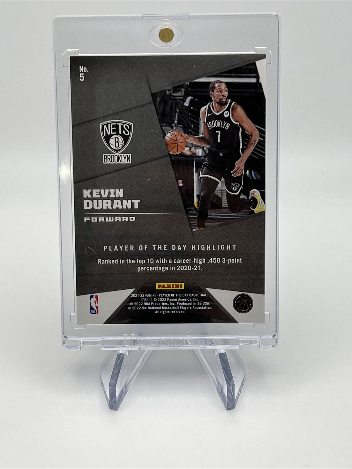 Kevin Durant 2021 Panini Player of the Day KABOOM 48/99 Super Rare Gem Mint SSP