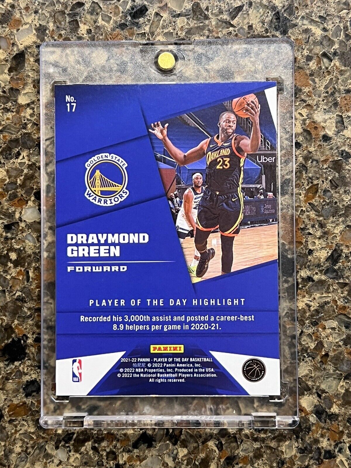 Draymond Green 2021 Panini NBA Player of the Day KABOOM 97/99 SSP RARE GEM MINT