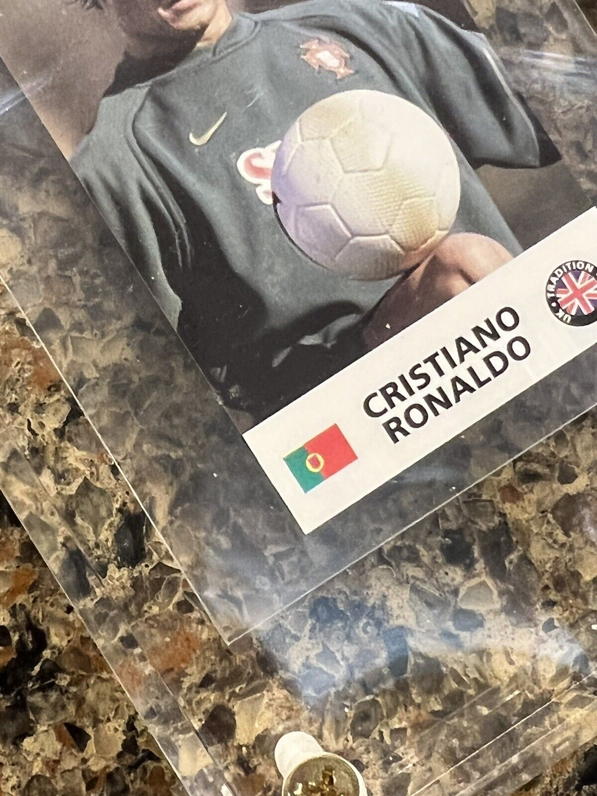 Cristiano Ronaldo RC 2004 UK Traditions Football World Stars SUPER RARE ROOKIE