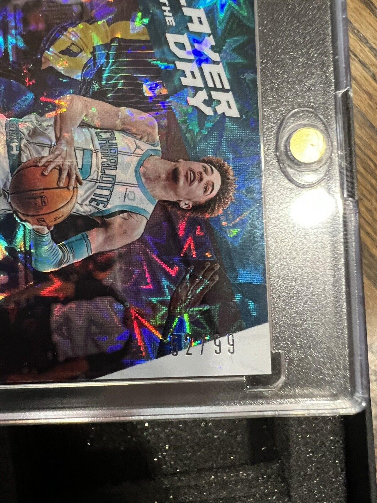 LaMelo Ball 2021 Panini Player of the Day KABOOM #52/99 Hornets Super Rare SSP