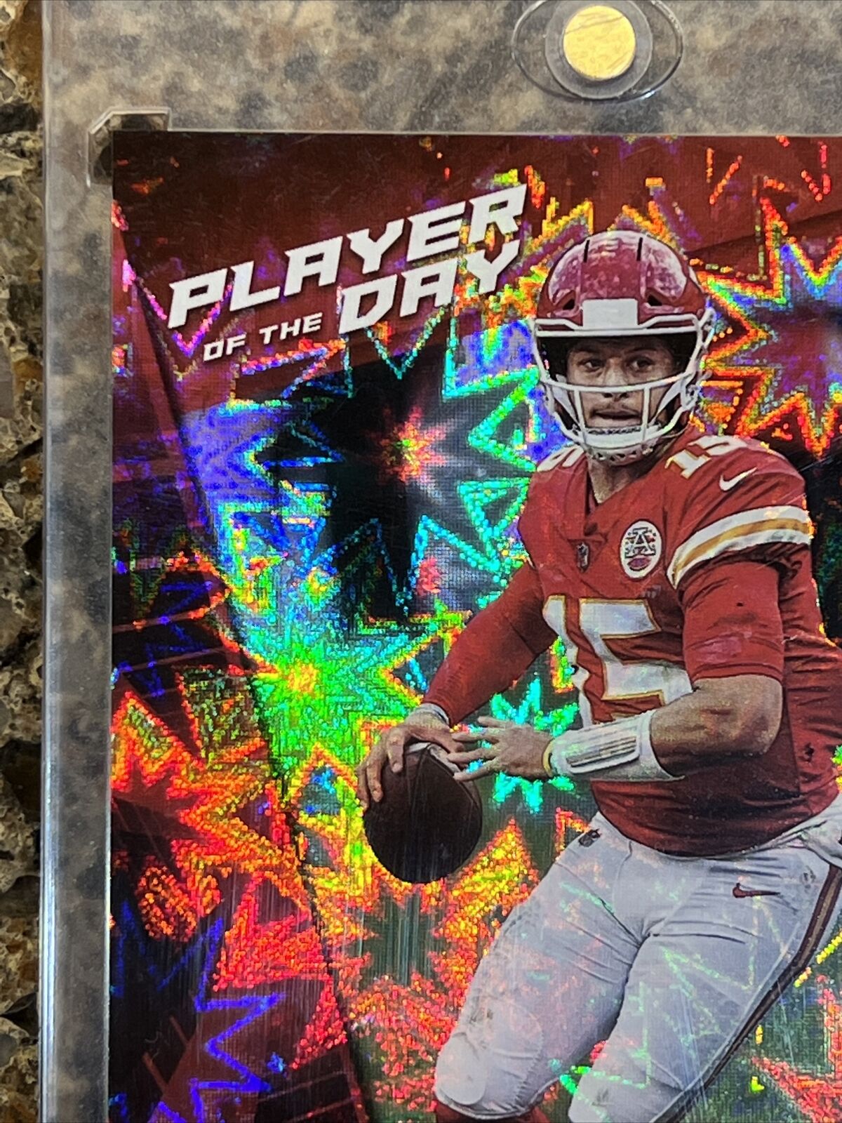 Patrick Mahomes II 2021 Panini Player of the Day Football KABOOM #18/99 Rare SSP