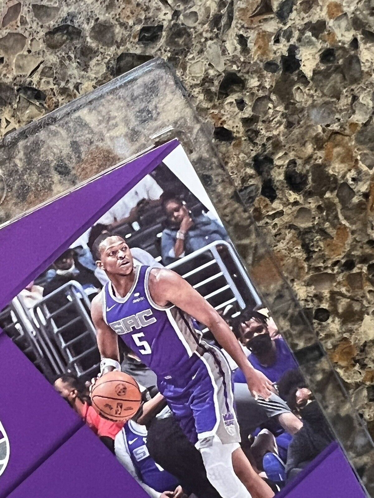 De’Aaron Fox 2021 Panini NBA Player of The Day KABOOM 09/99 Rare Gem Mint SSP