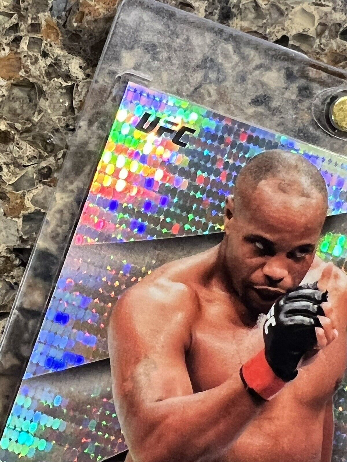 Daniel Cormier 2018 Topps UFC Tier One Pulsar Refractor 14/50 Rare Gem Mint SSP