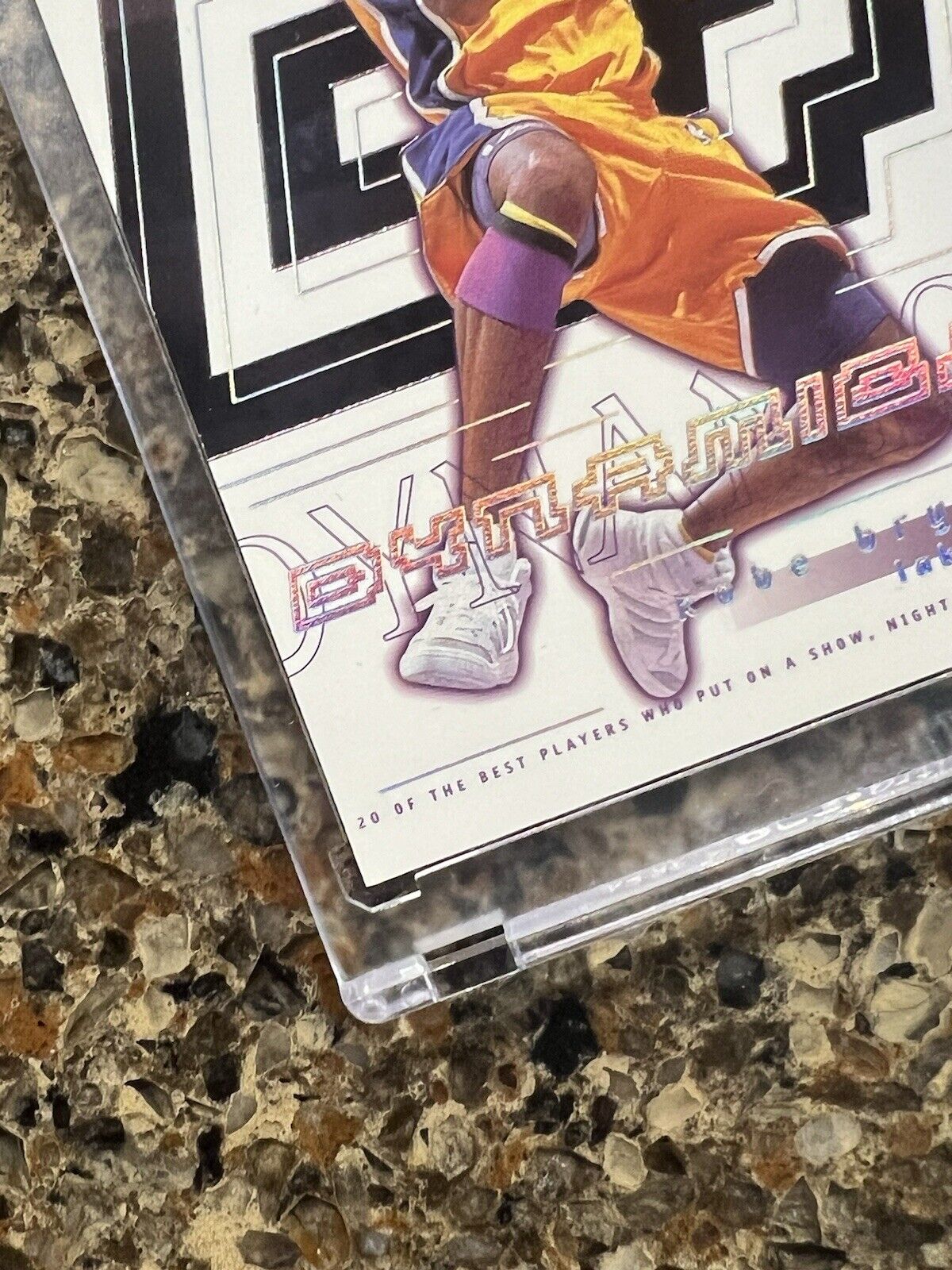 Kobe Bryant 1999-00 Upper Deck MVP Dynamics Rare Gem Mint Los Angeles Lakers HOF