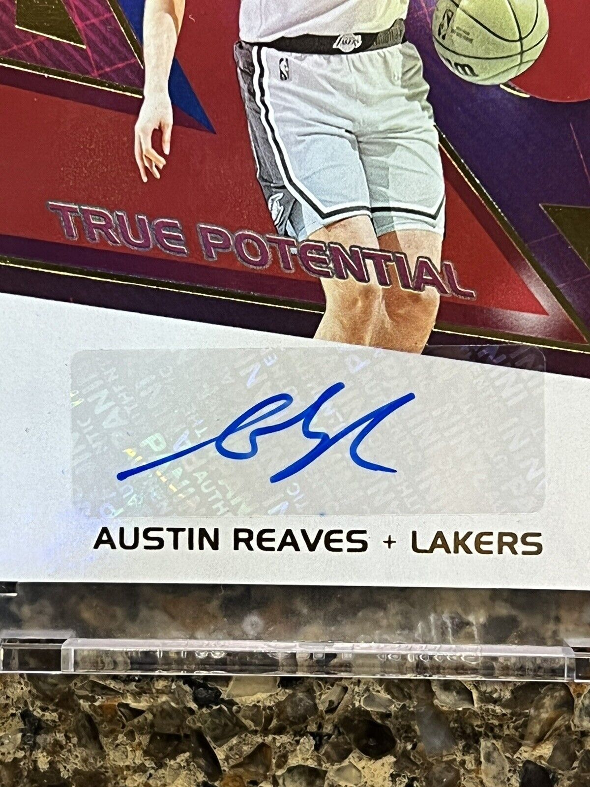 Austin Reaves RC 2021 Panini Recon True Potential 38/99 RARE ROOKIE AUTOGRAPH SP