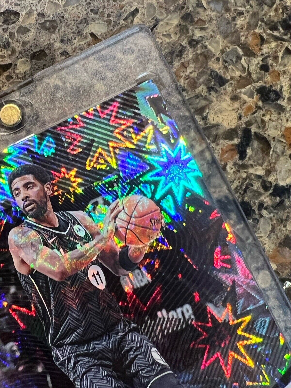 Kyrie Irving 2021 Panini THE NATIONAL 22/50 KABOOM Explosion Rare Gem Mint SSP