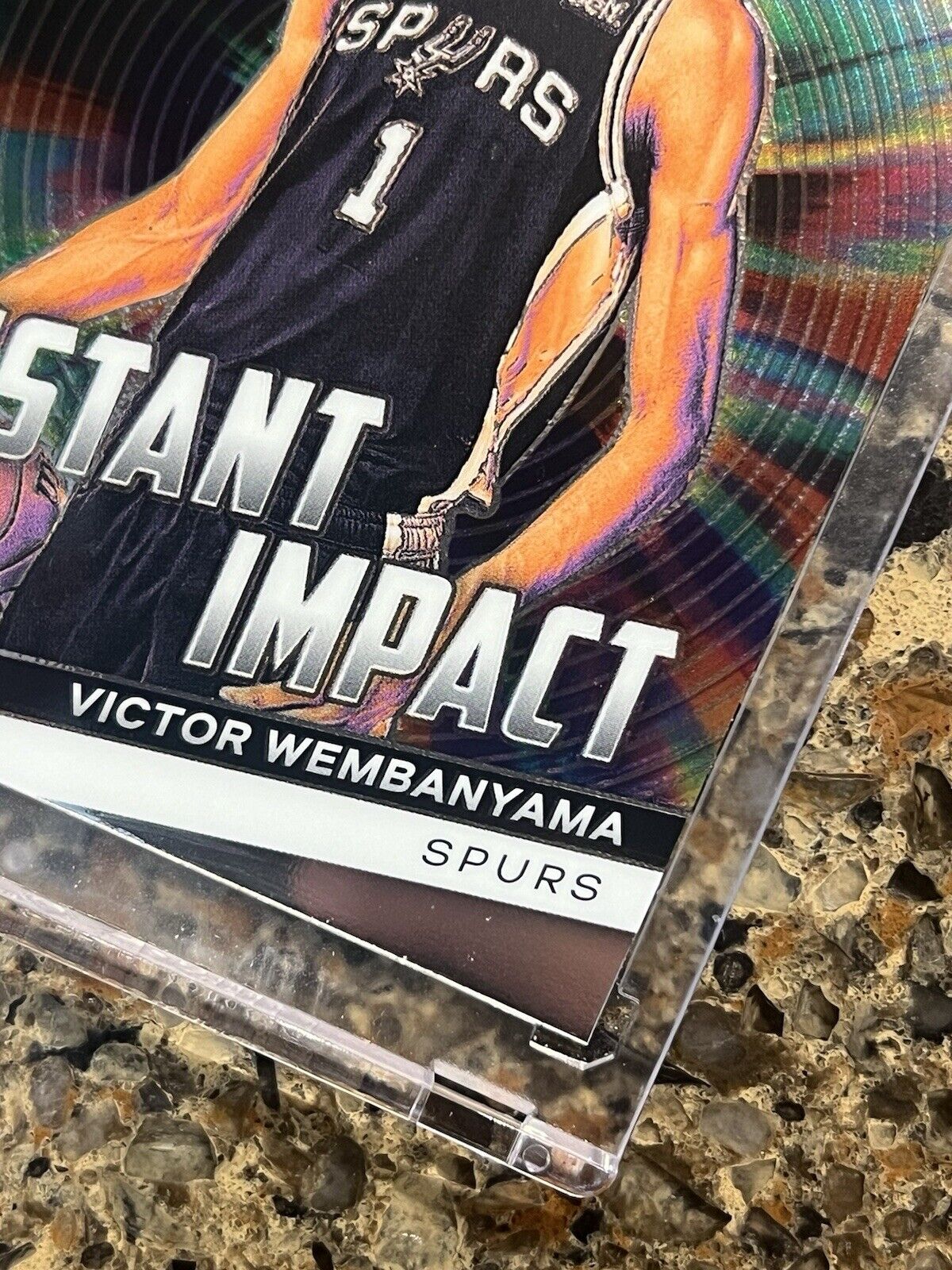 Victor Wembanyama RC 2023-24 Panini Prizm Instant Impact Gem Mint Rare SP Rookie