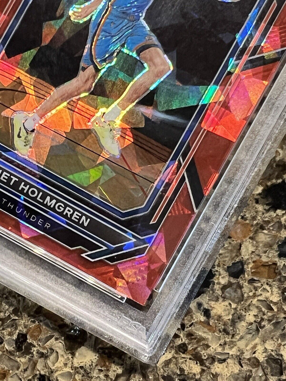 Chet Holmgren RC - 2022-23 Panini Prizm Red Ice - OKC Thunder - Gem Mint PSA 10