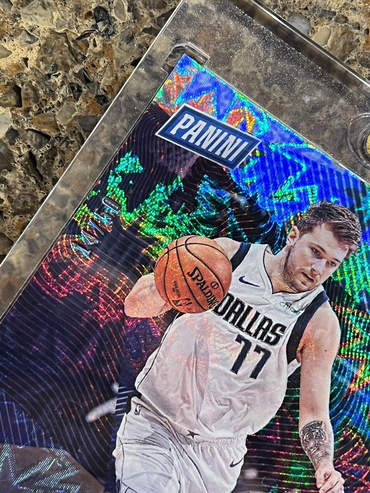 🌟 Luka Doncic 2021 Panini The National KABOOM #14/50 Super Rare SSP