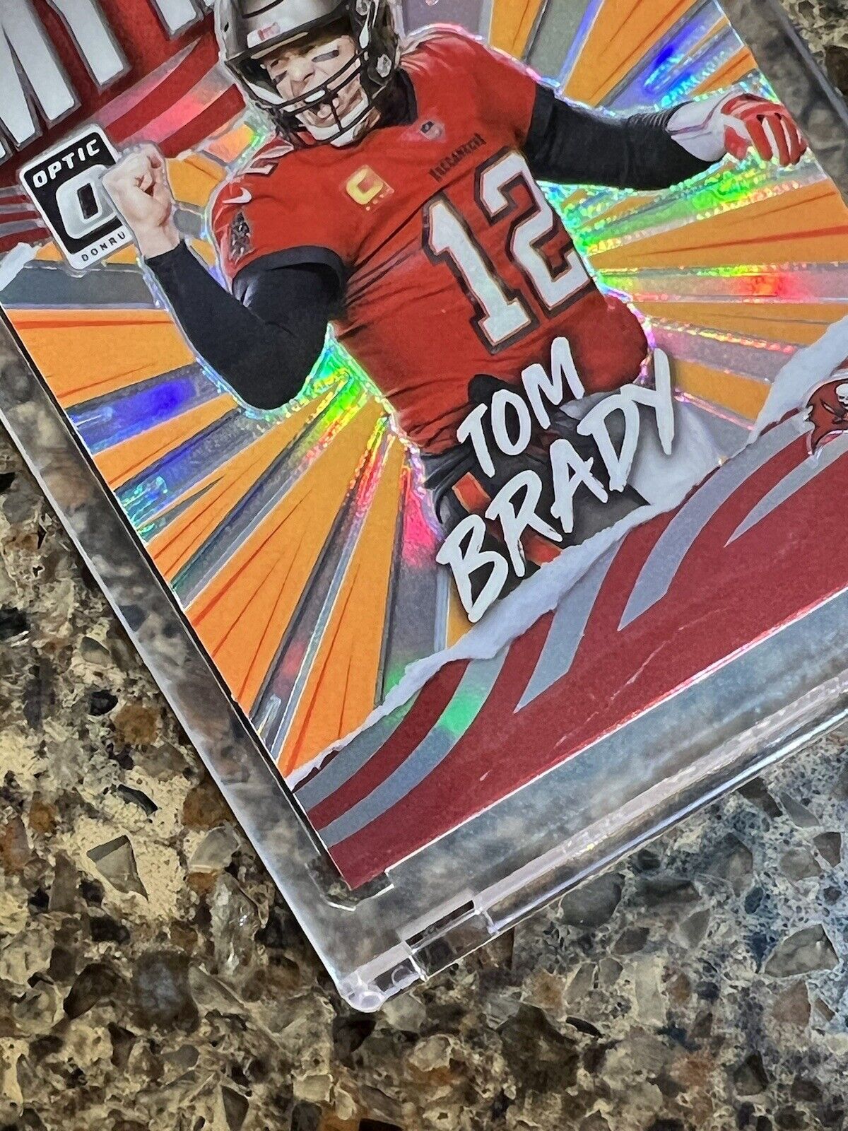 Tom Brady 2021 Panini Donruss Optic Football MY HOUSE! Prizm Holo Refractor MINT