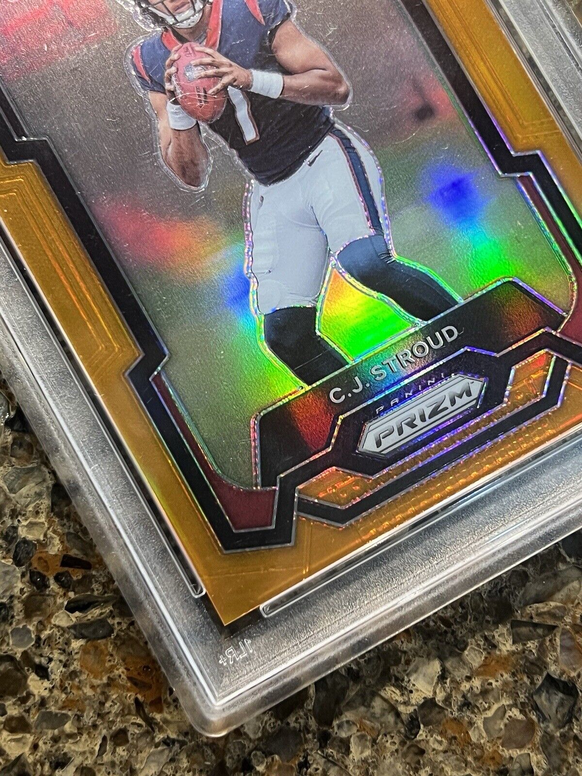 2023 Panini Prizm CJ Stroud Orange #211/249 RC #339 Texans Rookie PSA 9 🔥📈