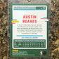 Austin Reaves 2023-24 Panini Donruss Basketball Green Holo Laser Spokes Gem Mint