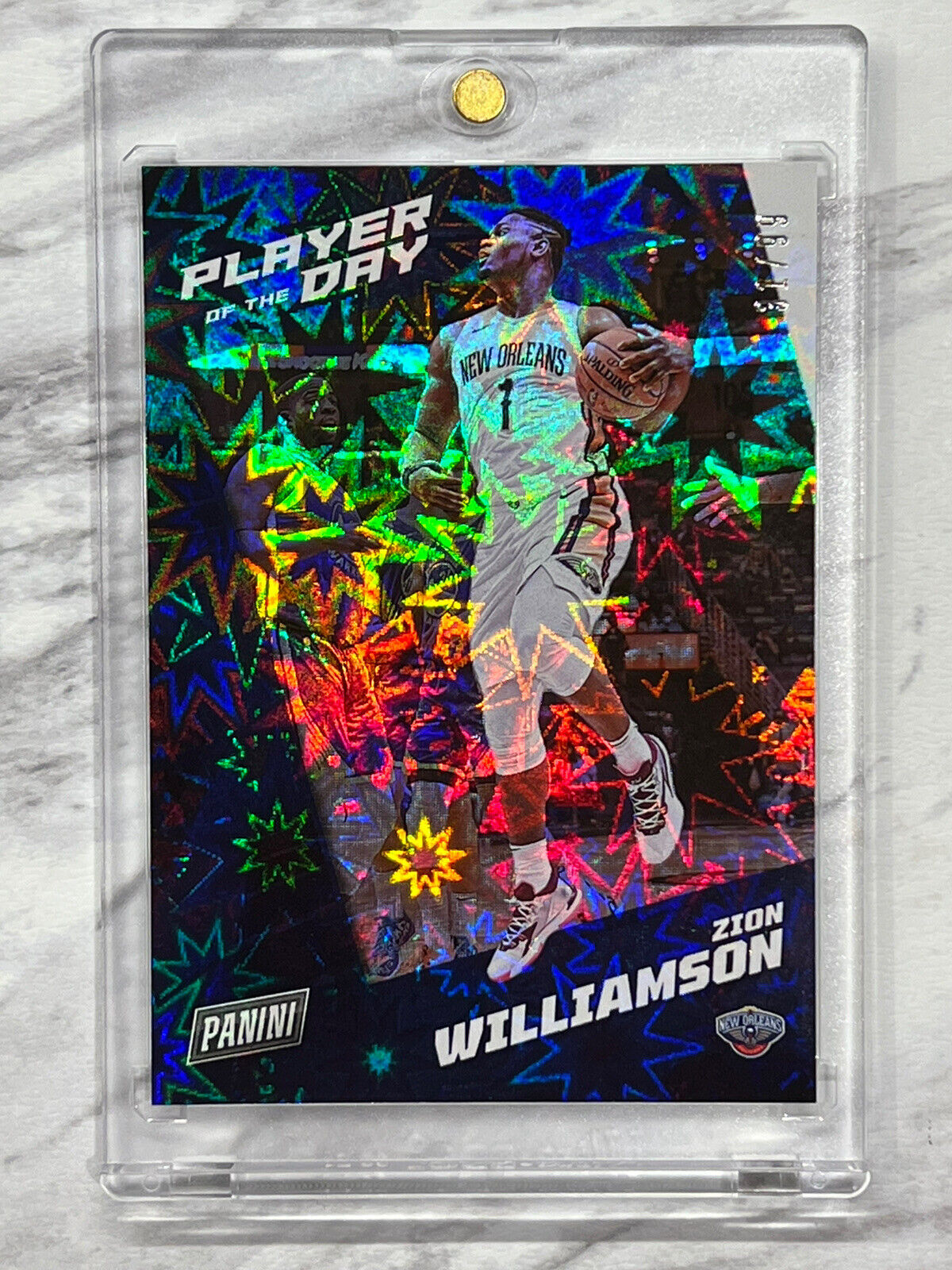 Zion Williamson 2021 Panini NBA Player of the Day Kaboom 31/99 Rare Mint Gem SSP